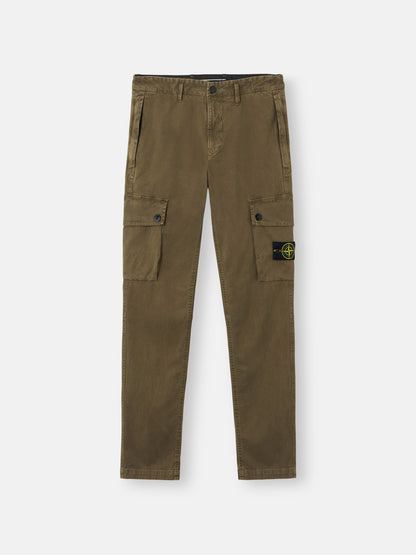 3100034 STRETCH ORGANIC BROKEN TWILL COTTON 'OLD' EFFECT