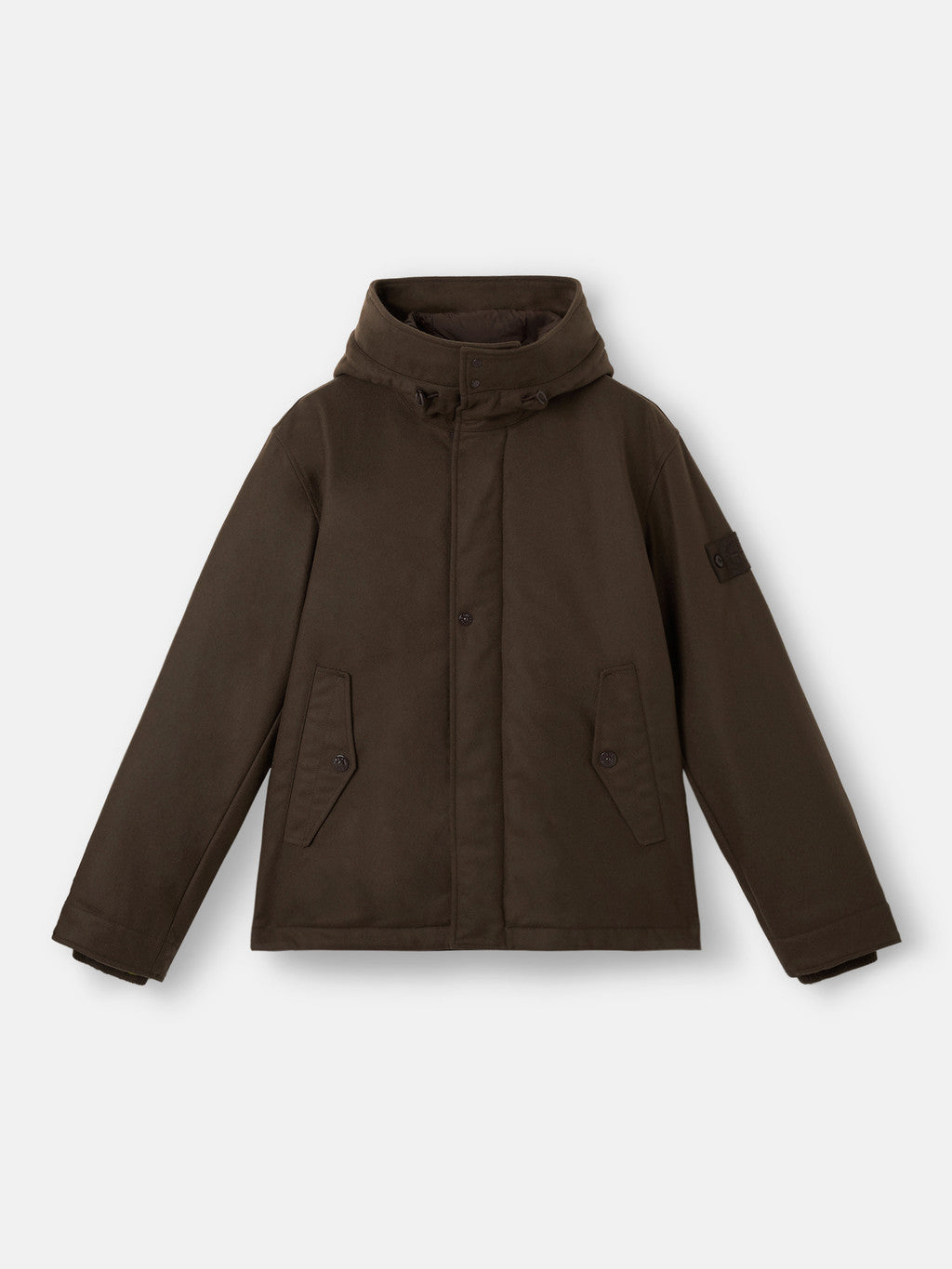 4100103 WOOL NYLON FLANNEL_STONE ISLAND GHOST