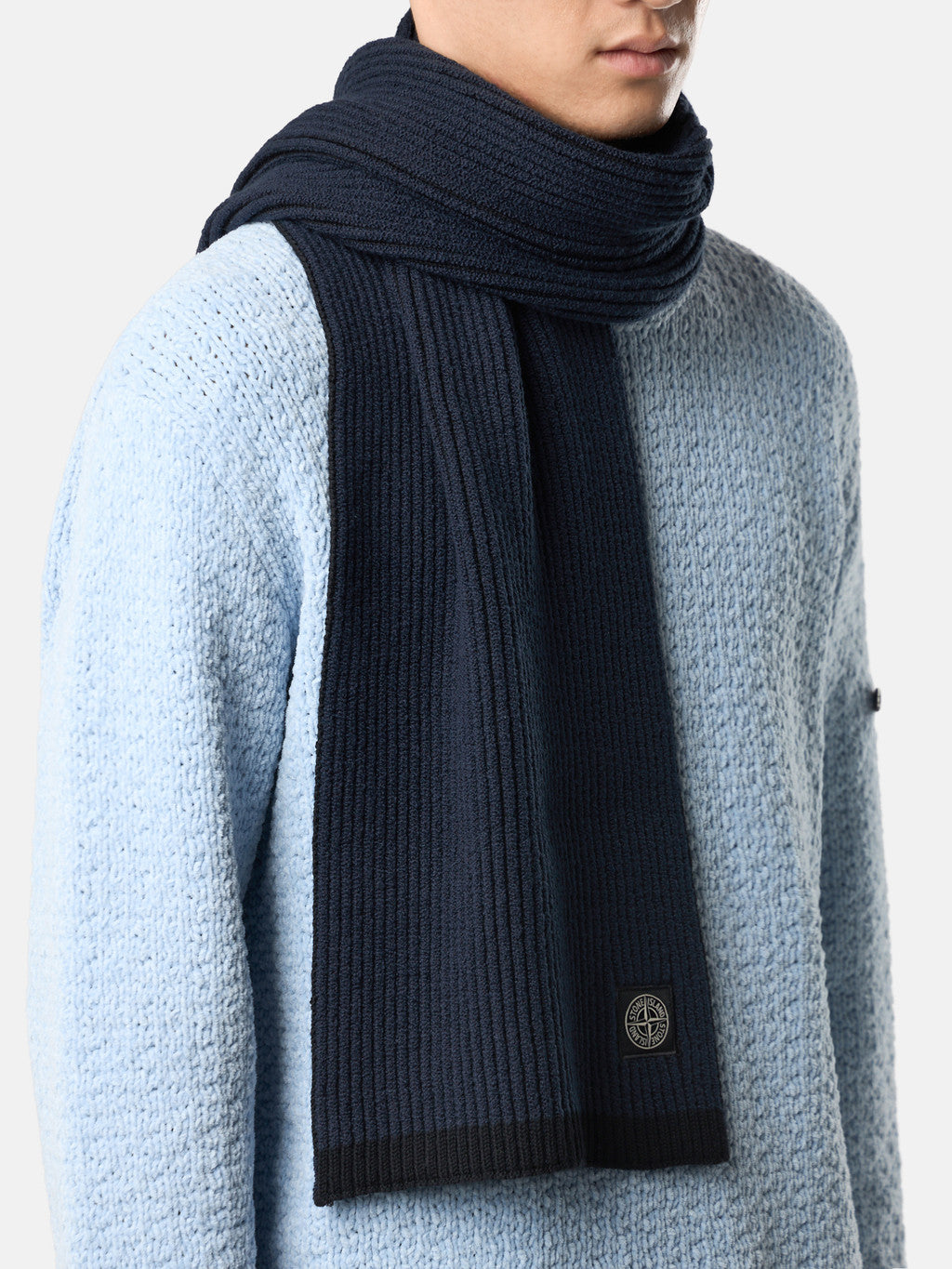 N200001 MIXED FABRIC VANISE FULL RIB RWS WOOL